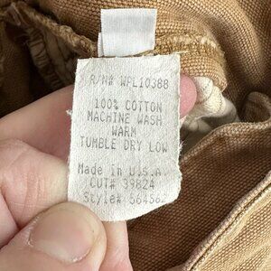 vintage WAH MAKER frontier pants trousers canvas western back buckle khaki 34